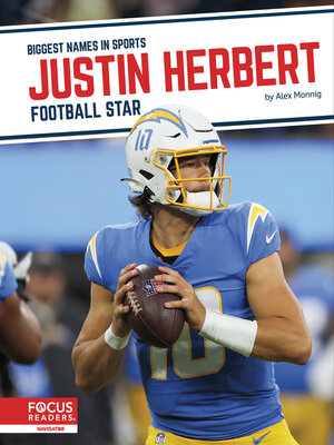cover image of Justin Herbert: Football Star